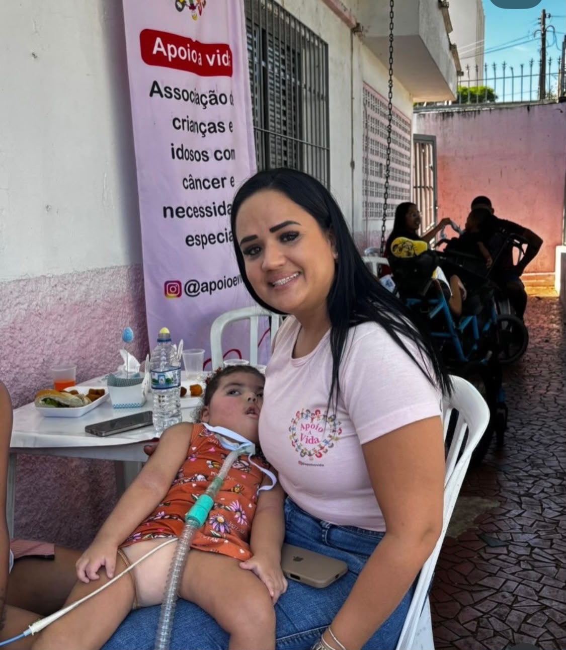 Cuidado a criança assistida pela instituição